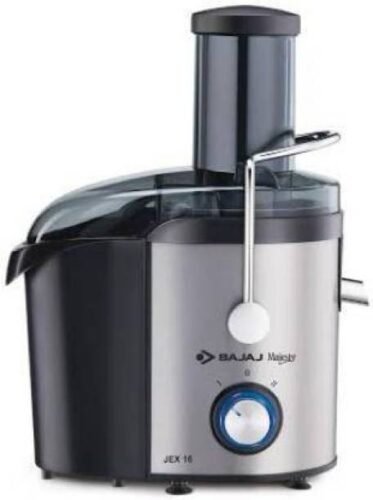 BAJAJ Majesty JEX 16 800 Watt 1 Jar Juicer Elegant Backlit LED Control Panel Black (Juicer)