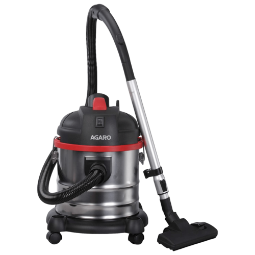 AGARO Ace 1600W Wet & Dry Vacuum Cleaner with Blower Function 2-in-1 Black (Vacuum Cleaner)