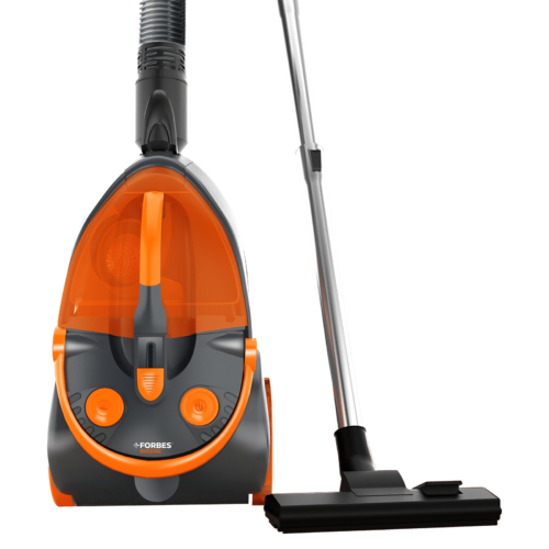 EUREKA FORBES MaxxVac 1900W Dry Vacuum Cleaner with Cyclonic Technology Bagless Easy Dust Disposal Black & Orange (Vacuum Cleaner)