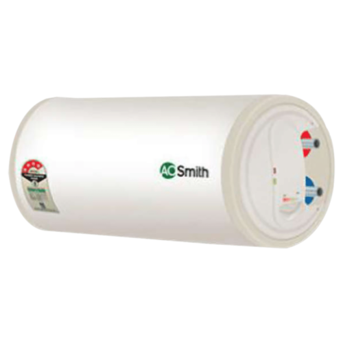 AO Smith HSE-HAS 25 Litre 4 Star Horizontal Storage Geyser with Blue Diamond Technology White (Geyser)