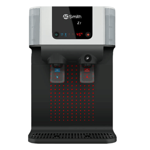 AO Smith Z1 10L UV Hot & Cold Water Purifier with Sediment Filter Black (Water Purifier)