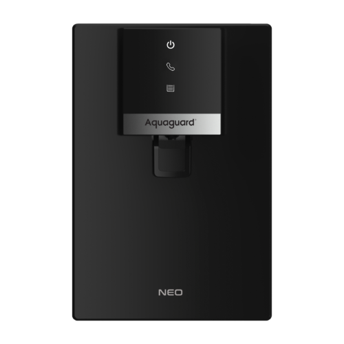 Aquaguard Neo 6.2L UV + UF + MC Water Purifier with 5 Stage Purification Deep Black (Water Purifier)