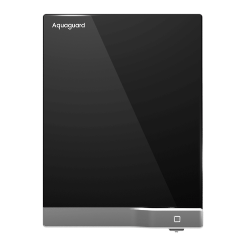 Aquaguard Slim Glass 3L UV Water Purifier with Active Copper Zinc Booster Technology Black & Silver (Water Purifier)