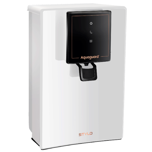 Aquaguard Stylo 6L RO + UV + MTDS Smart Water Purifier with Active Copper Zinc Booster Technology White (Water Purifier)