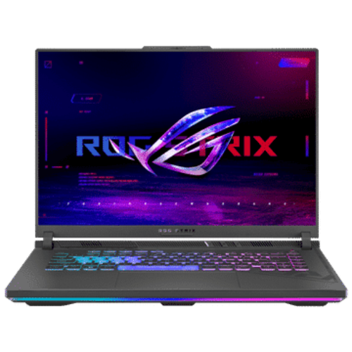 ASUS ROG Strix G16 G614JU-N3200WS Intel Core i7 13th Gen Gaming Laptop 16GB 1TB SSD Windows 11 Home 6GB Graphics 16 inch 165 Hz Full HD Plus IPS Display NVIDIA GeForce RTX 4050 MS Office 2021 Eclipse Gray 2.5 KG (Laptop)