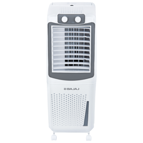 BAJAJ 18 Litres Tower Air Cooler with 3 Speed Selection Anti Bacterial Hexacool Master White (Air Cooler)