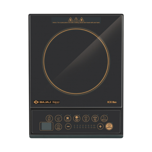 Bajaj Majesty ICX Neo 1600W Induction Cooktop with 7 Preset Menus (Induction Cooktop)