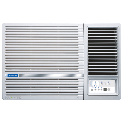 Blue Star L 1.5 Ton 3 Star Inverter Window AC 2024 Model Copper Condenser WID318L (Air Conditioner)