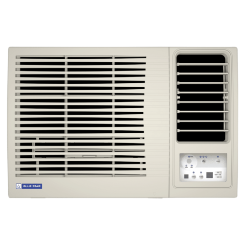 Blue Star L 1 Ton 3 Star Fixed Speed Window AC 2024 Model Copper Condenser WFD312L (Air Conditioner)