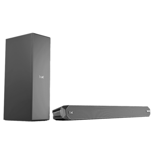 boAt Aavante Bar 1200D 100W Bluetooth Soundbar with Remote Dolby Audio 2.1 Channel Black (Home Theater)