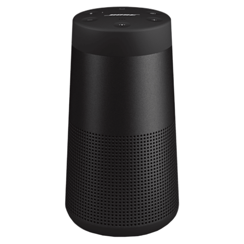 BOSE SoundLink Revolve II with Google & Siri Compatible Smart Speaker 360 Degree Sound Triple Black (Smart Speaker)