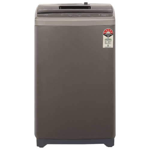 CANDY 7 kg 5 Star Fully Automatic Top Load Washing Machine CTL701269S Stainless Steel Drum Dark Grey (Washing Machine)