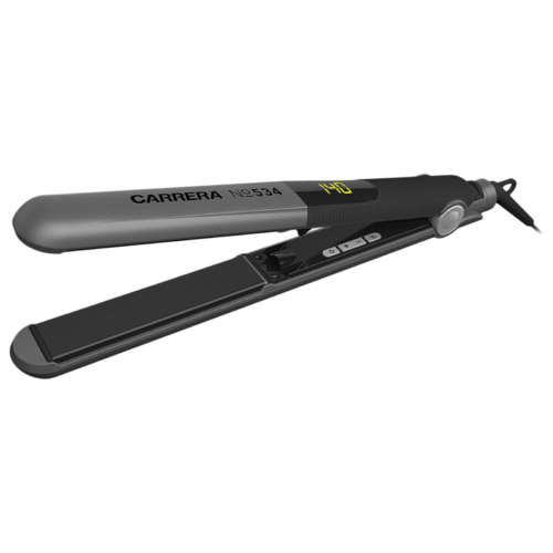 CARRERA Professional Hair Straightener with Permanent Ionisation Ceramic Plates Grey (Hair Straightener)