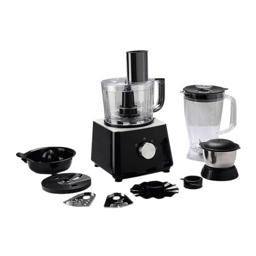 Croma 800 Watt Food Processor with 2 Blades Black (Food Processor)