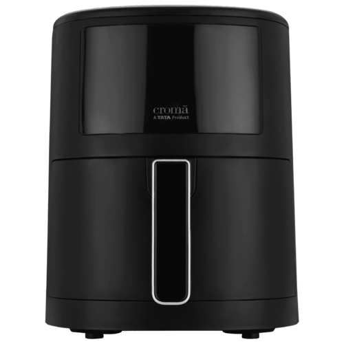 Croma CRSO35LSFA030893 3.5L 1500 Watt Digital Air Fryer with 8 Preset Menus Black (Air Fryer)