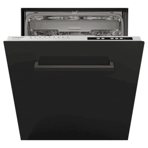 Crompton GrandArt 15 Place Settings Free Standing Dishwasher with Pure Beam Plus Technology Black (Dishwasher)