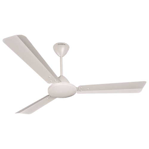 Crompton Jura Prime 1 Star 1200mm 3 Blade Copper Motor Ceiling Fan Inverter Technology Conch Cream (Ceiling Fan)