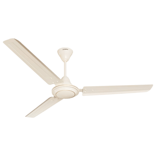 Crompton Surebreeze Hill Briz 1 Star 1200mm 3 Blade Copper Motor Ceiling Fan Inverter Technology Ivory (Ceiling Fan)