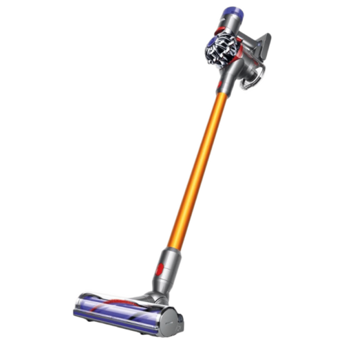 dyson V8 Absolute 115 Air Watts Cordless Vacuum Cleaner 0.54 Liter Tank 381353-01 Nickel/Yellow (Vacuum Cleaner)