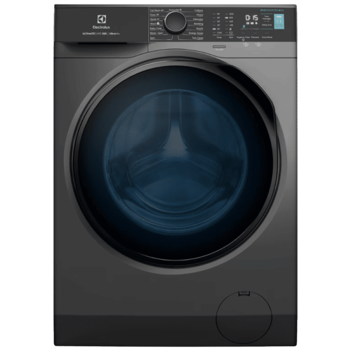 Electrolux 8 kg 5 Star Inverter Fully Automatic Front Load Washing Machine Ultimate Care 500 EWF8024R5SB Woolmark Approved Onyx Dark Silver (Washing Machine)