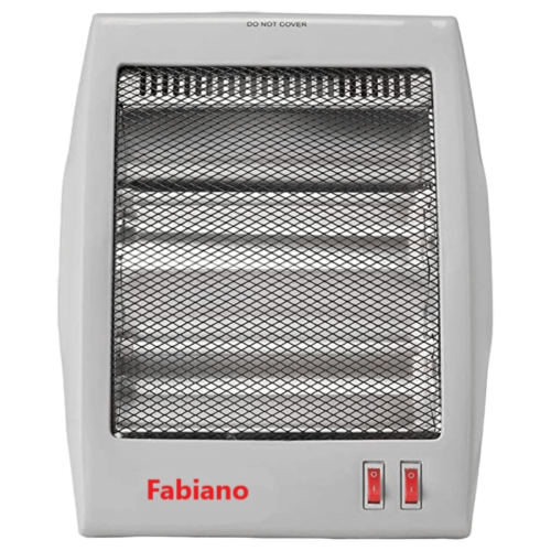 Fabiano 800 Watts Halogen Room Heater Over Heat Protection FAB-MAC-011 White (Room Heater)