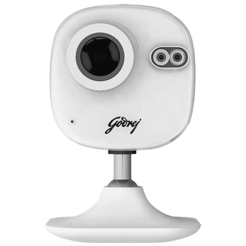 Godrej Eve Mini 64GB Security Camera 46171610SD00487 White (CCTV Camera)