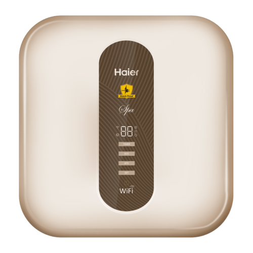 Haier ES15V-SD Wi-Fi 15 Litres 5 Star Storage Water Geyser 2000 Watts GA07LR00B Gold (Geyser)