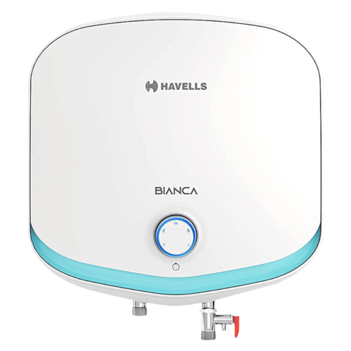 HAVELLS Bianca 25 Litres 5 Star Storage Water Geyser 2000 Watts GHWCBNTWH025 White and Blue (Geyser)