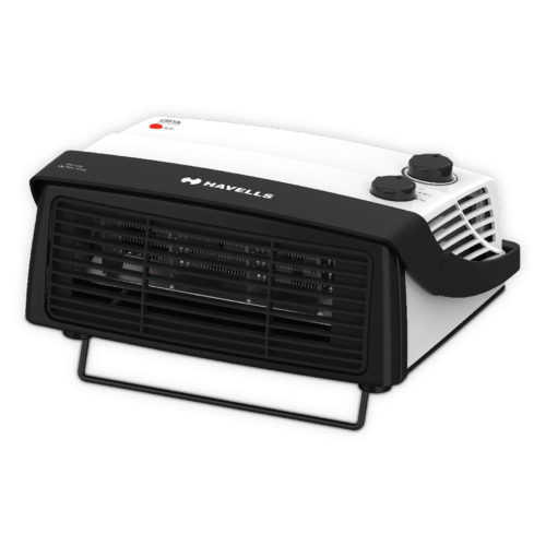 HAVELLS Cista 2000 Watts Resistanse Wire Fan Room Heater Two heat Settings GHRFHAYW200 White (Room Heater)