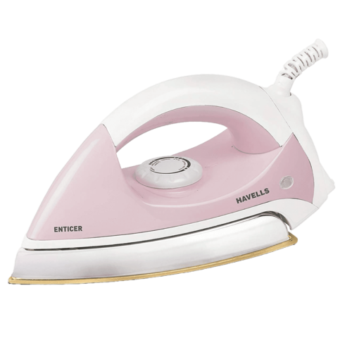 HAVELLS Enticer 1000 Watts Dry Iron GHGDIAZP100 Rose Pink (Iron)