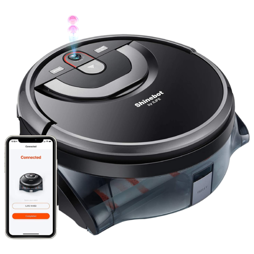 ILIFE Robotic Vacuum Cleaner W450 Black (Robotic Vacuum)