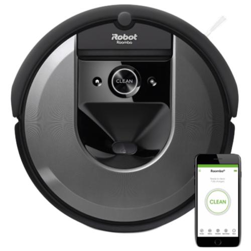 iRobot Roomba 0.6 Litres Robotic Vacuum Cleaner i7 Black (Robotic Vacuum)