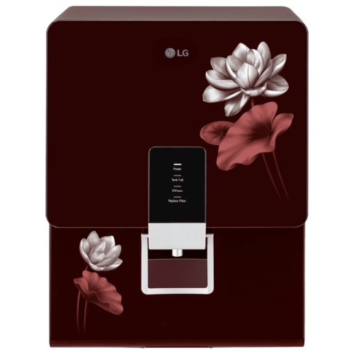 LG WW156RPTC 8L RO + UV Water Purifier with Stainless Steel Tank Crimson Red (Water Purifier)