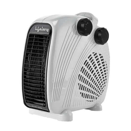 Lifelong Flare X 2000 Watts Fan Heater ISI Certified LLFH02 White (Room Heater)