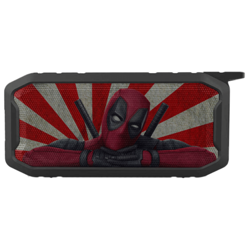 macmerise Smart Ass Deadpool 6W Portable Bluetooth Speaker IPX7 Water Resistant TWS Compatibility 5.1 Channel Multicolor (Smart Speaker)