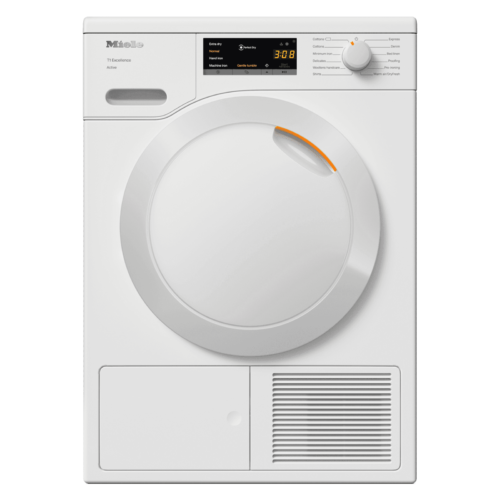 Miele 7 kg Fully Automatic Front Load Dryer T1 Excellence TEB145WP 7 Segment Display Lotus White (Clothes Dryer)