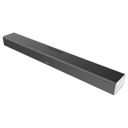 MIVI Fort R120 120W Bluetooth Soundbar with Remote Cinematic Sound 2.2 Channel Black (Home Theater)