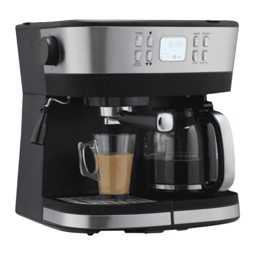 morphy richards DuoPresso 1850 Watt 10 Cups Automatic Espresso Cappuccino & Latte Coffee Maker with Overheat Protection Black (Coffee Maker)