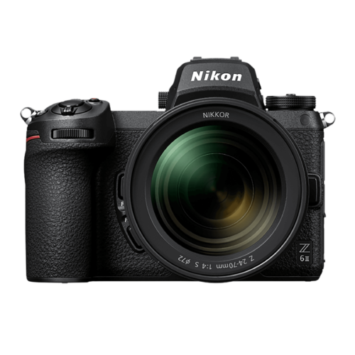 Nikon Z 6II 24.5MP Mirrorless Camera 24-70 mm Lens, 35.9 x 23.9 mm Sensor, Tilting TFT Touch-Sensitive LCD (Camera)