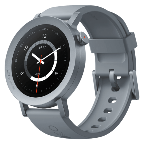 Nothing Watch Pro 2 Smartwatch with Bluetooth Calling 33.52mm AMOLED Display IP68 Water Resistant Ash Grey Strap (Smartwatch)