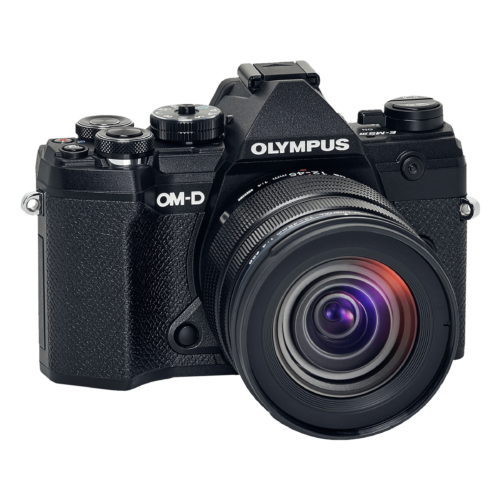 OLYMPUS OM-D E-M5 Mark III 20.4MP Mirrorless Camera 12-45 mm Lens, 17.3 x 13 mm Sensor, Vari-Angle Touch Screen LCD (Camera)