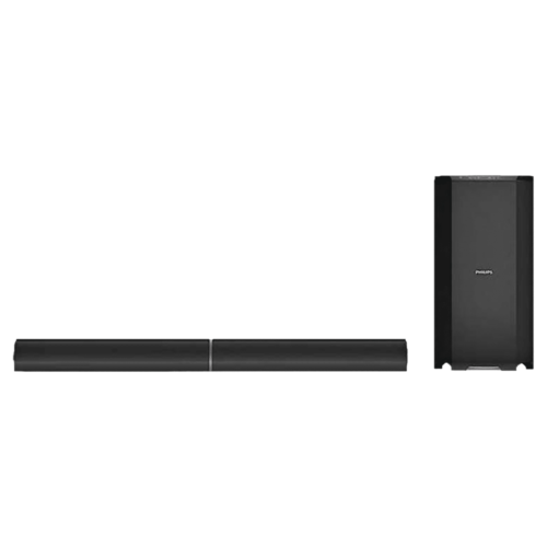 PHILIPS 80W Multimedia Speaker High Fidelity Sound 2.1 Channel Black (Home Theater)