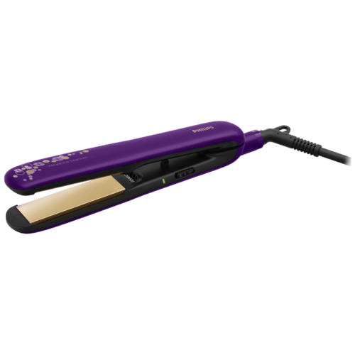 PHILIPS BHS336 Hair Straightener with SilkProtect Technology Titanium Plates Purple (Hair Straightener)