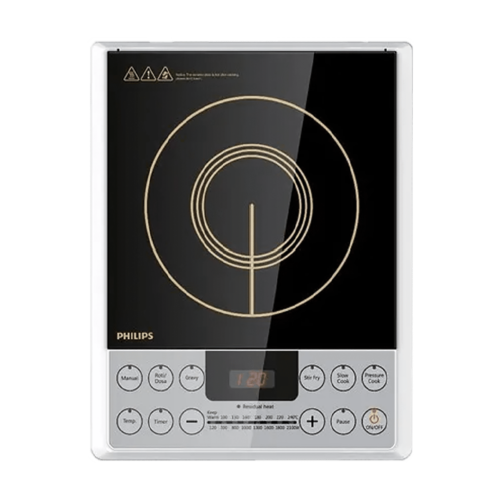 PHILIPS Daily Collection 2100W Induction Cooktop with 8 Power Settings (Induction Cooktop)