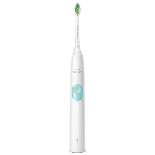 PHILIPS Sonicare ProtectiveClean 4300 Electric Toothbrush for Adults Sonic Technology White & Mint (Electric Toothbrush)