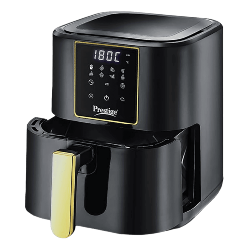 Prestige Nutrifry 4.5L 1200 Watt Digital Air Fryer with 8 Preset Menus Black (Air Fryer)