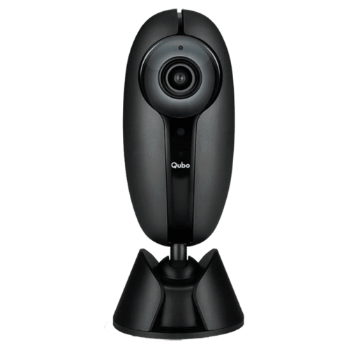 Qubo Part of Hero Group Smart Home CCTV Security Camera Water Resistant Alexa Enabled HCM01 Black (CCTV Camera)