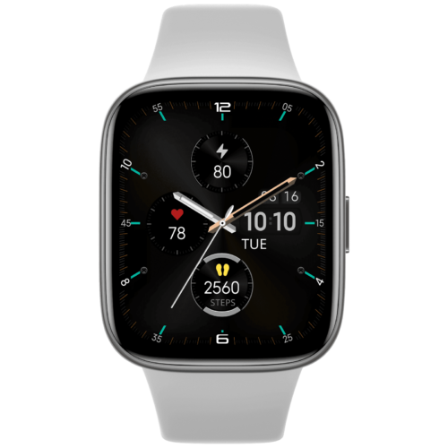 Redmi Watch 3 Active Smartwatch with Bluetooth Calling 46.4mm LCD Display 5ATM Water Resistant Platinum Grey Strap (Smartwatch)