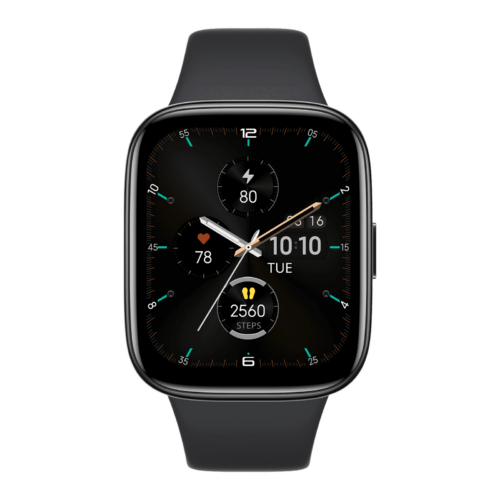 Redmi Watch 3 Active Smartwatch with Bluetooth Calling 46.4mm LCD Display 5ATM Water Resistant Charcoal Black Strap (Smartwatch)