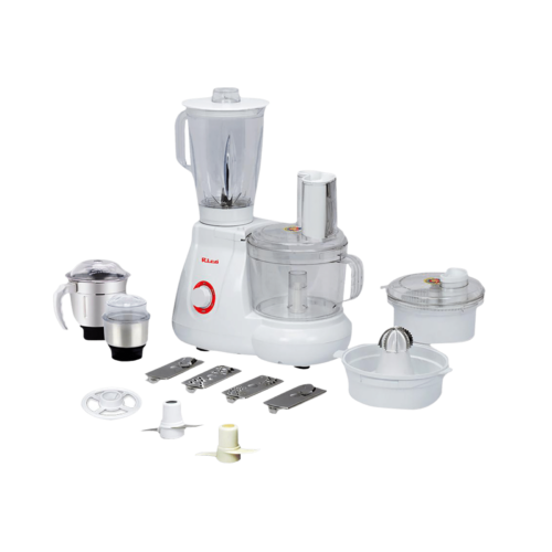 Rico 700 Watt Food Processor with 2 Blades White (Food Processor)